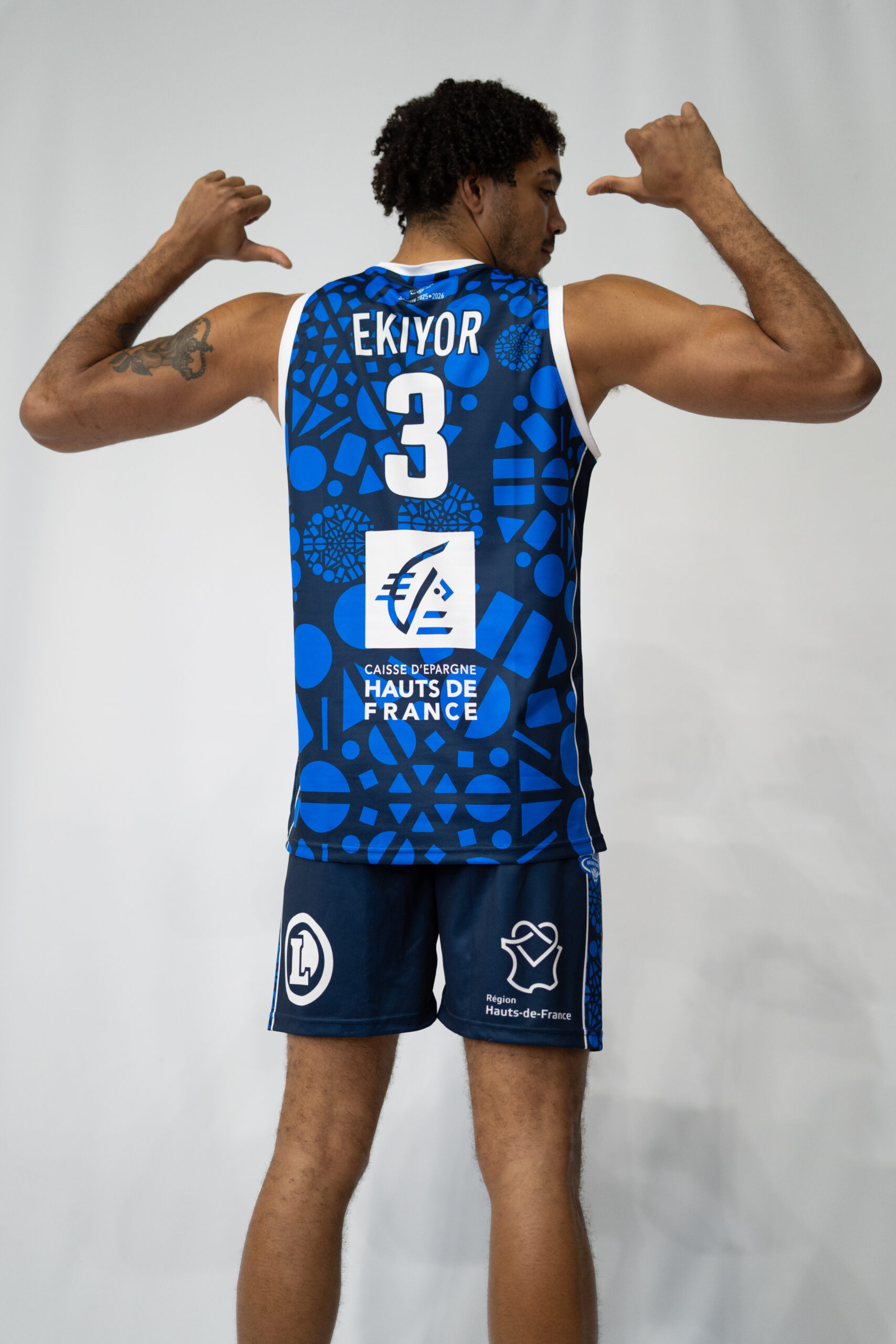 Tenue championnat Domicile bleue Saison 2025/2026 – Image 2